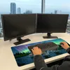 Wölfe im Nordlicht Schreibtischunterlage 89x40cm XXL Produktbild-Vorschau 8