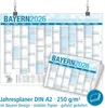 itenga Jahresplaner Bayern 2026 Wandkalender DIN A2 (59,4 x Produktbild-Vorschau 3