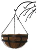 Relaxdays Blumenampel 3er Set, Kokoseinlage, HxD: 50x31 cm, Produktbild-Vorschau 11