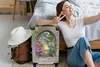 MuchoWow® Koffer Handgepäck Trolley Rollkoffer Kleine Produktbild-Vorschau 2