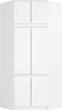 BDW Armoire d'angle de chambre à coucher avec rallonge, 6 Voir les images du produit 1