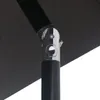 vidaXL Sonnenschirm mit Metall-Mast 300 cm Schwarz Produktbild-Vorschau 11