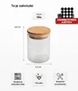 Set di 10 barattoli di vetro riutilizzabili Deco Haus con Anteprima dell’immagine prodotto 14