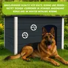 Outentin Hundehütte Outdoor Winterfest für Große Hunde – Produktbild-Vorschau 5