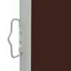 vidaXL Marquise latérale extensible 160x300 cm Marron Voir les images du produit 10