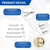 8 Stš¹ck Deckenplatten - 80/90/100/110 mm - Mit Schrauben - Produktbild-Vorschau 3