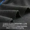 A close-up view of a dark gray fleecy blanket, folded to show its texture and stitched edge. Text overlays describe its quality. Náhľad obrázku produktu