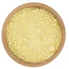 A top-down view of lupine flour in a wooden bowl. Náhľad obrázku produktu