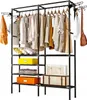 RUHHY 22671 Podwójny wieszak na ubrania 173×36×108 cm Podgląd zdjęcia produktu 3