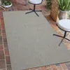 Klassisch-moderner Sisal Teppich Wintergarten in grau Größe Produktbild-Vorschau 1