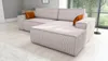 Ecksofa TOR mit Schlaffunktion. Farbe: Dove. Produktbild-Vorschau 2