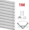 10x1m LED profilo in alluminio profilo in alluminio guida Anteprima dell’immagine prodotto 1