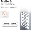 ECENCE 75 Magnetstreifen beschreibbar - 75x25mm Weiss - Produktbild-Vorschau 4