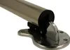 Abklappbares Tischbein 710mm Edelstahl finsih d:50mm Produktbild-Vorschau 2