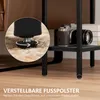 HOMCOM Beistelltisch kleiner Couchtisch mit 2 Ablagen Produktbild-Vorschau 6