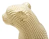 Escultura de leopardo, hecha de resina estructurada, Vista previa de la imagen del producto 5