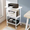 GOPLUS Druckertisch mit Räder, Rollcontainer 3 Ablagen, Produktbild-Vorschau 1