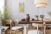 Wohnzimmer Leinwand Uhr Geräuschlos Küche 30x60 Farbige, Produktbild-Vorschau 3