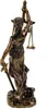 Bronzierte Justitia Statue Römische Göttin der Produktbild-Vorschau 5