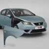 BLU Blatník náhrada pro Seat Ibiza IV 4 6J LW5T Pravý Modrý Náhled obrázku produktu 3