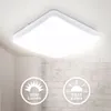 Deckenleuchte 27x27 cm - 12W, 1200lm, LED, warmweiß, weiß Produktbild-Vorschau 1