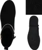 A top-down view of a black boot and a side view of the sole of a black boot. Produktbild-Vorschau