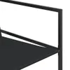 The Living Store 11-tlg. Garten-Essgruppe Schwarz Textilene Produktbild-Vorschau 6