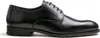 A black leather dress shoe shown from the side against a white background. Produktbild-Vorschau
