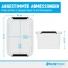 ATHLON TOOLS 4 x 40L Aufbewahrungsboxen mit Deckel - blau Produktbild-Vorschau 5