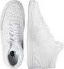 A pair of white Nike Court Vision Mid shoes are shown against a white background. Podgląd zdjęcia produktu