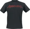 Airbourne T-Shirt Herren Cracked Logo schwarz Band-Merch, Produktbild-Vorschau 1