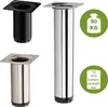 Möbelfuß BRAVO Höhe 200 mm (+ 10 mm) Ø 40 mm schwarz matt Produktbild-Vorschau 3