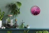 Holzuhr 30fi cm wanduhr - Blumen-Kunst-Blumen Produktbild-Vorschau 2