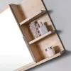 Badezimmerschrank mit Spiegel und Ablagen, Sonoma Eiche R Produktbild-Vorschau 6