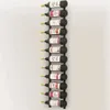 Portabottiglie da parete per 12 bottiglie in ferro nero Anteprima dell’immagine prodotto 12