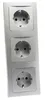 ChiliTec 23064 DELPHI Set 3 Steckdosen + 3-fach Rahmen Produktbild-Vorschau 7