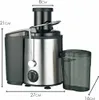 A juicer with dimensions indicated by measurement lines and text. Náhled obrázku produktu