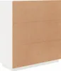 vidaXL Deska barowa biała 100x40x108,5 cm lite drewno Podgląd zdjęcia produktu 20