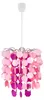 Hängeleuchte, rosa-pink, Metall, H 140cm Produktbild-Vorschau 1