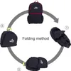 Intirilife Faltbarer Rucksack Ultraleicht in Schwarz - 36L Produktbild-Vorschau 4