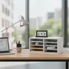 Relaxdays Bambusový organizér na dokumenty, formát A4, 8 Náhľad obrázku produktu 2