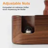 Espresso Tamper Station aus Walnussholz, 3-Loch 51 mm, Produktbild-Vorschau 4