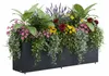 Doniczka metalowa Herstera, 30 cm, doniczka stojąca, stal, Podgląd zdjęcia produktu 1