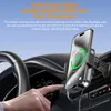 A hand is shown interacting with a smartphone mounted on a car dashboard. Produktbild-Vorschau
