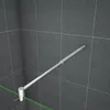 AICA walk in dusche 70X200cm Milchglas Duschwand 10mm NANO Produktbild-Vorschau 4