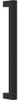 vidaXL Möbelgriffe 10 Stk. Schwarz 192 mm Edelstahl Produktbild-Vorschau 3