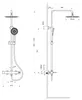 ICONIC Duschsäule mit Hebelarmatur, Kupfer matt Produktbild-Vorschau 2