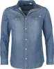 JACK & JONES Chemise unie à manches longues, col Kent, Voir les images du produit 16