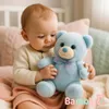 Bambly, knuffelbeer, pluche, knuffel, mascotte, blauw, Productafbeelding-voorbeeld 3