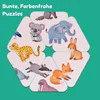 Magnetisches Spiel Rätsel Erstaunliche Tiere, 46 Magnete, Produktbild-Vorschau 4